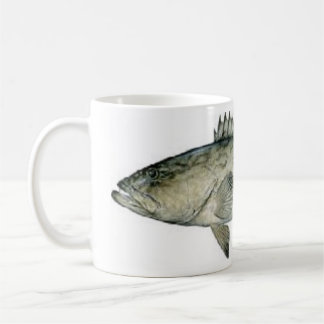 Tasse de coffe de mérou de bâillon
