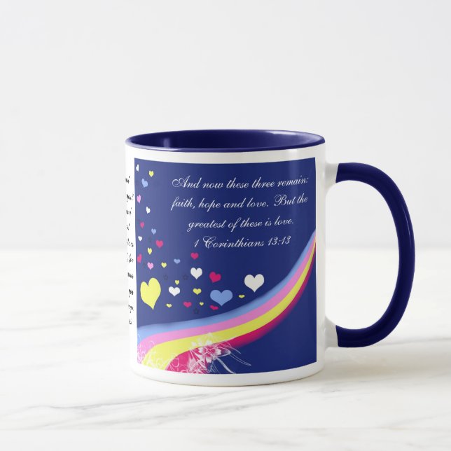 Tasse de Coffe de vers de bible (Droite)