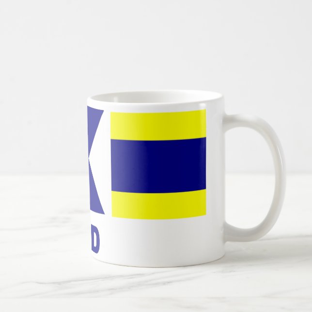 Tasse de coffre de drapeau de signal (papa) (Droite)