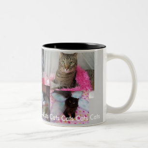 Tasse de collage de chat