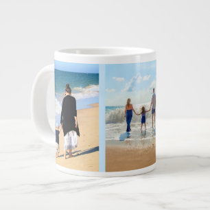 Tasse de collage de photos personnalisées avec vos