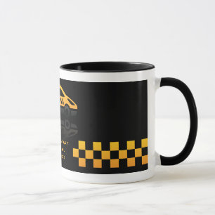 Tasse de compagnie de taxi