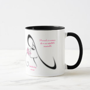Tasse de concepteur de femme des proverbes 31