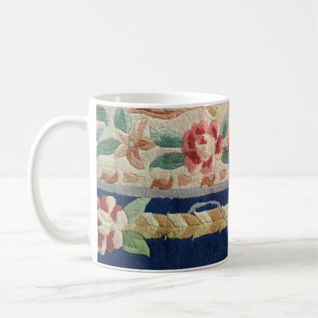 Tasse de conception de couverture, bleu marine et (Gauche)