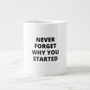 Tasse de conception de motivation Mug de motivat