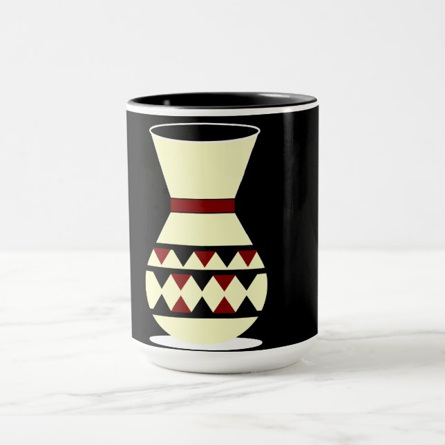 tasse de conception de vase (Centre)