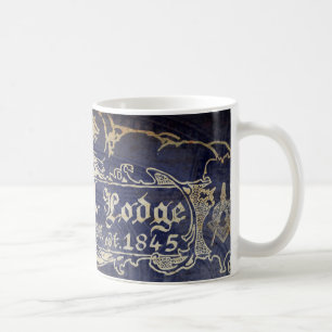 Tasse de conception de vieille école