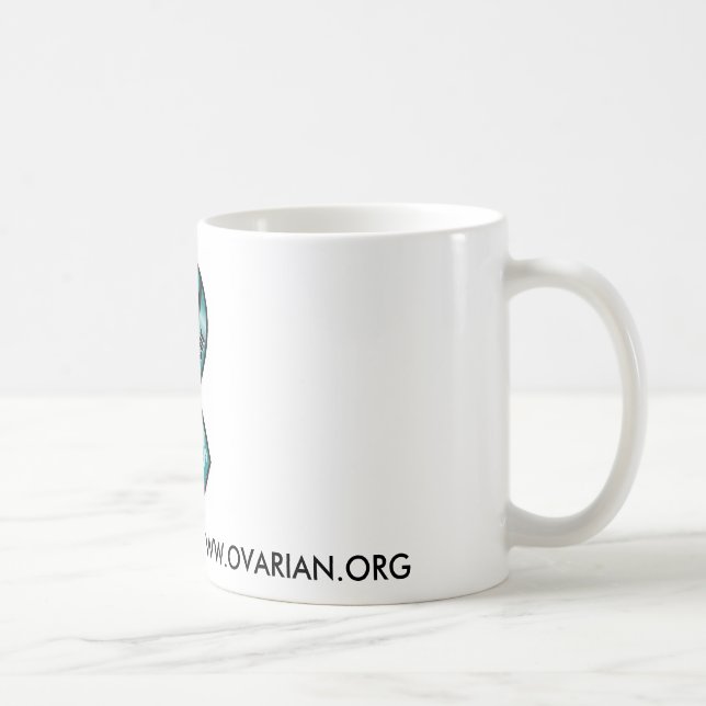 Tasse de conscience de Cancer ovarien (Droite)
