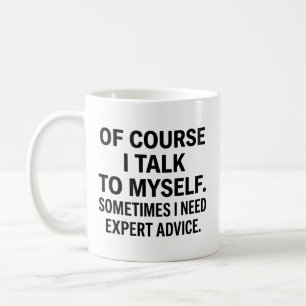 Tasse de conseil d'expert drôle Cadeau de farce