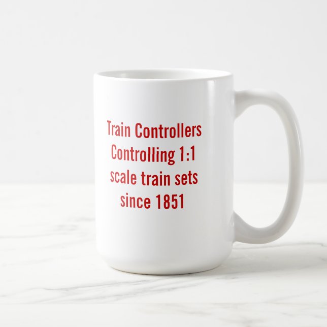 Tasse de contrôleurs de train (Droite)