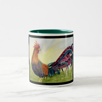 Tasse de coq de conte d'imaginaire