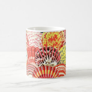 Tasse de coquilles de feston de tissu de Philip
