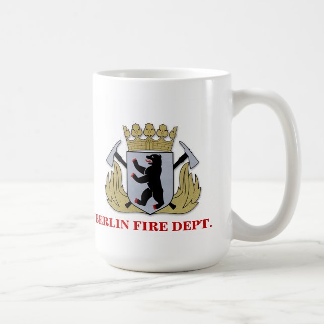 Tasse de corps de sapeurs-pompiers de Berlin (Droite)