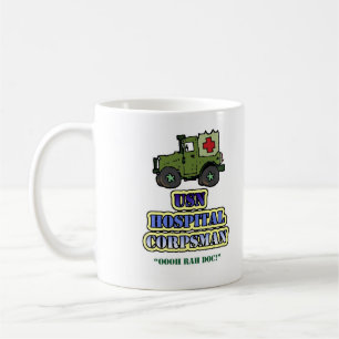 Tasse de Corpsman d'hôpital