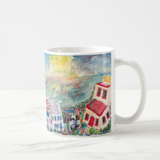 Tasse de coucher du soleil de Mykonos (Droite)