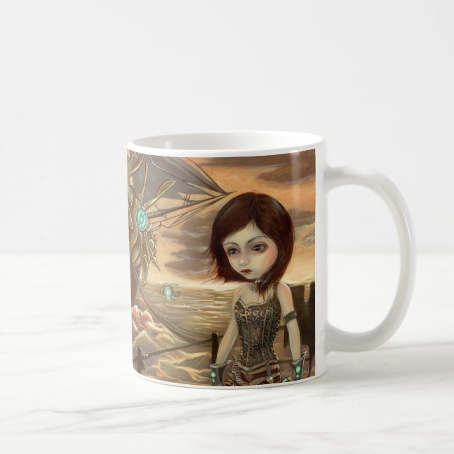 Tasse "de coucher du soleil maritime" (Droite)