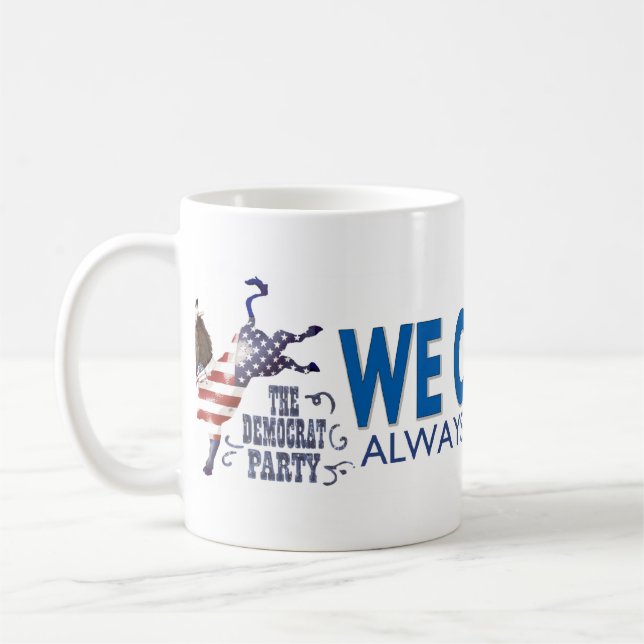 Tasse de coup-de-pied des Etats-Unis d'âne (Gauche)