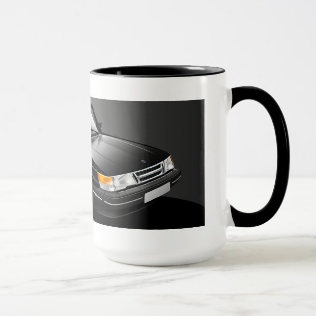 Tasse de coupé de Saab 900 Turbo (Droite)
