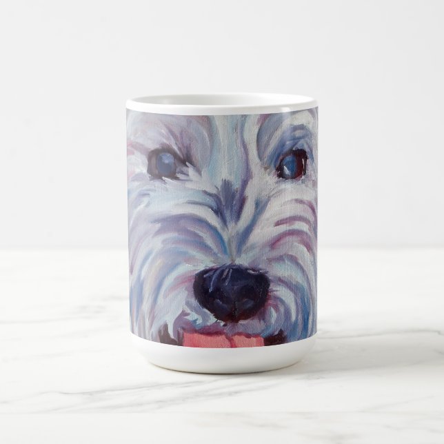 Tasse de coutume de portrait d'animal familier (Centre)