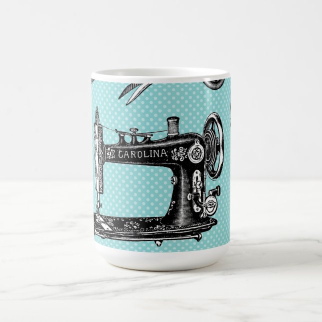 Tasse de couture vintage (Centre)