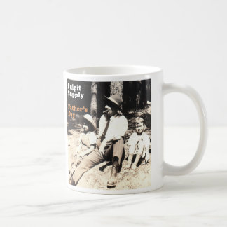 Tasse de couverture d'album de fête des pères