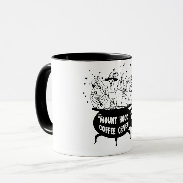 Tasse de Coven de café de capot de bâti (Devant gauche)
