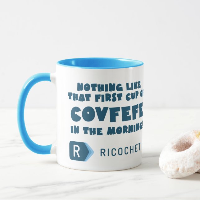 Tasse de Covfefe (Avec donut)