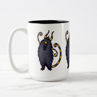 Tasse de créatures de Feeping - monstre rayé de