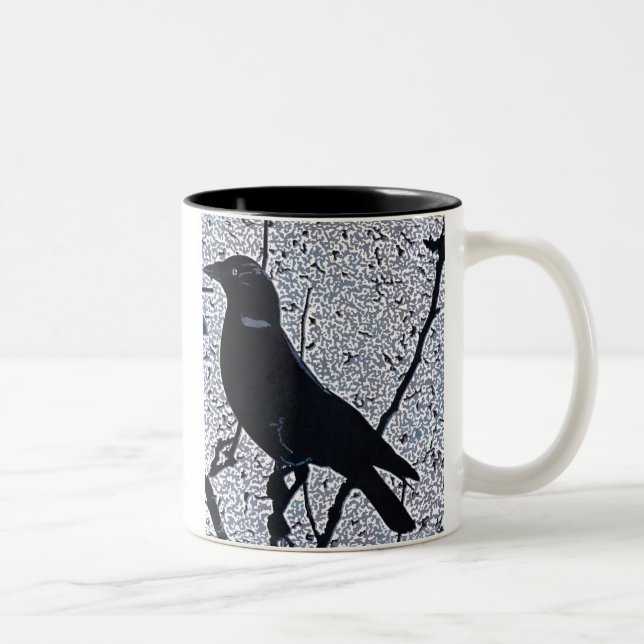 Tasse de crépuscule de choucas (Droit)