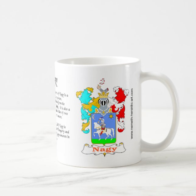 Tasse de crête de famille de Nagy (Droite)