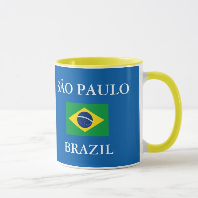 Tasse de crête de Sao Paulo Brésil (Droite)