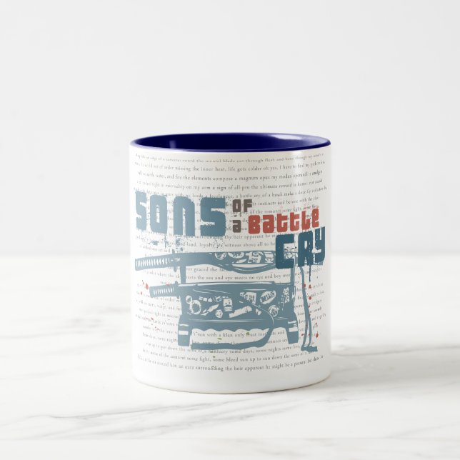 Tasse de cri de bataille (Centre)
