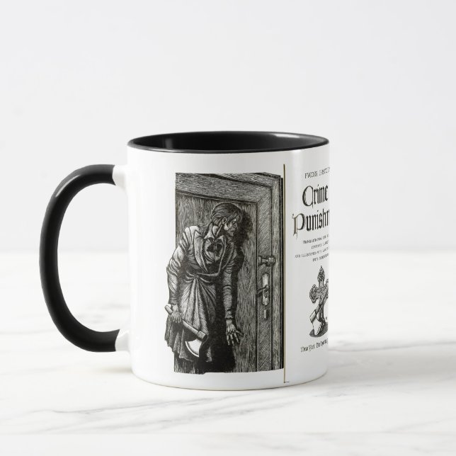 Tasse de crime et de punition 11oz (Gauche)
