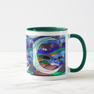 Tasse de croissant de lune