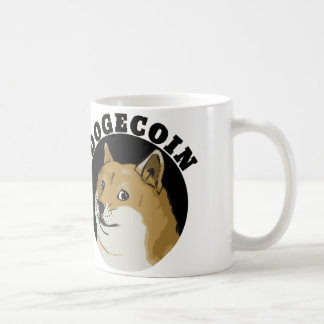 Tasse de cryptopcurrency de DOGECOIN