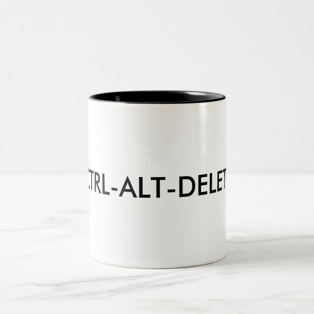 Tasse de CTRL-ALT-DELETE (Centre)