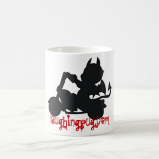 Tasse de cycliste de diable