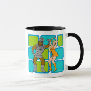 Tasse de danse de singe