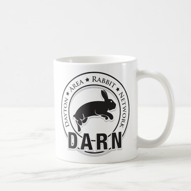 Tasse de DARN - blanc (Droite)