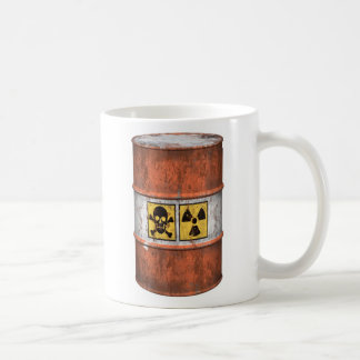 Tasse de déchets toxiques