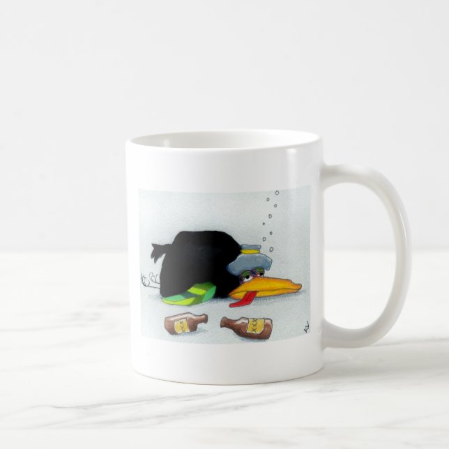 Tasse de démenti de gueule de bois (Droite)