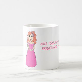 Tasse de demoiselle d'honneur