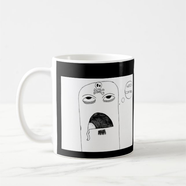 Tasse de démon de café (Gauche)