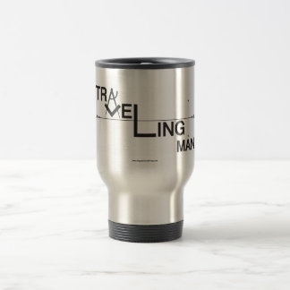Tasse de déplacement de banlieusard d'homme