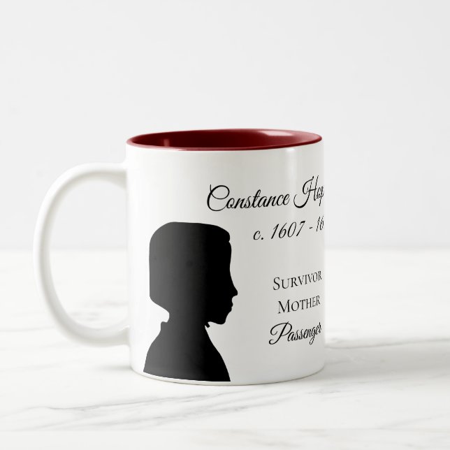 Tasse de descendant de fleur printanière de (Gauche)