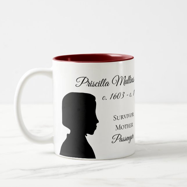 Tasse de descendant de fleur printanière de (Gauche)