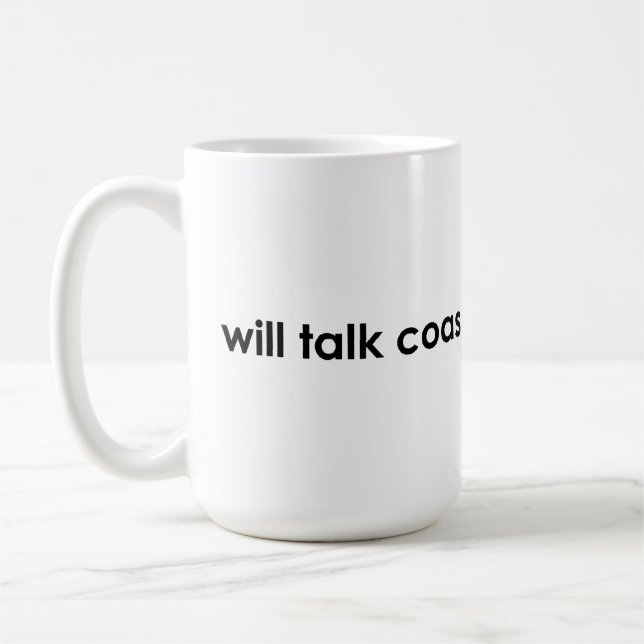 Tasse "de dessous de verre d'entretien" (Gauche)