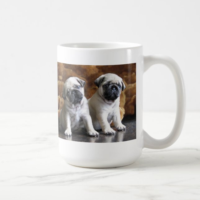 Tasse de deux carlins (Droite)