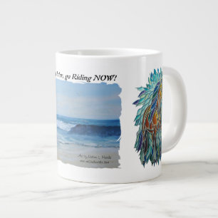 Tasse de deux images, éléphant 20 onces,