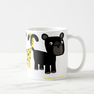 Tasse de deux léopards